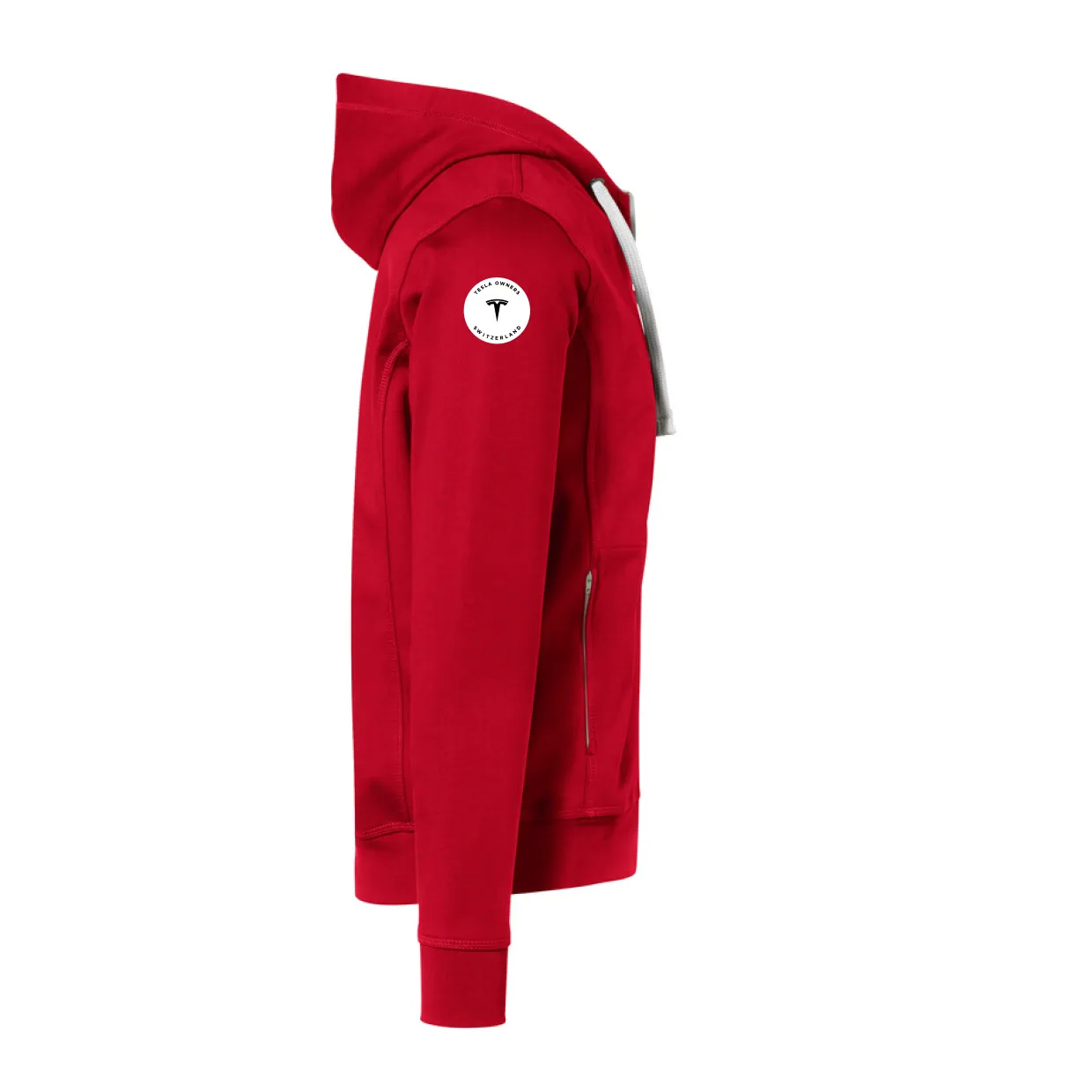 TOS Herren Kapuzenjacke rot