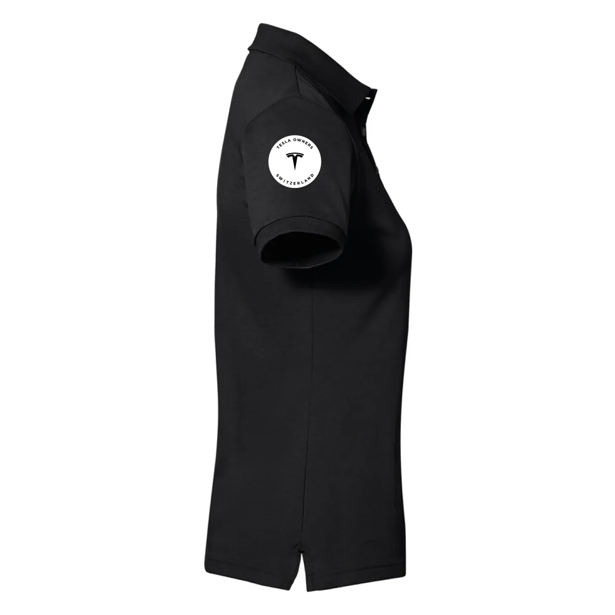 TOS Damen Poloshirt schwarz